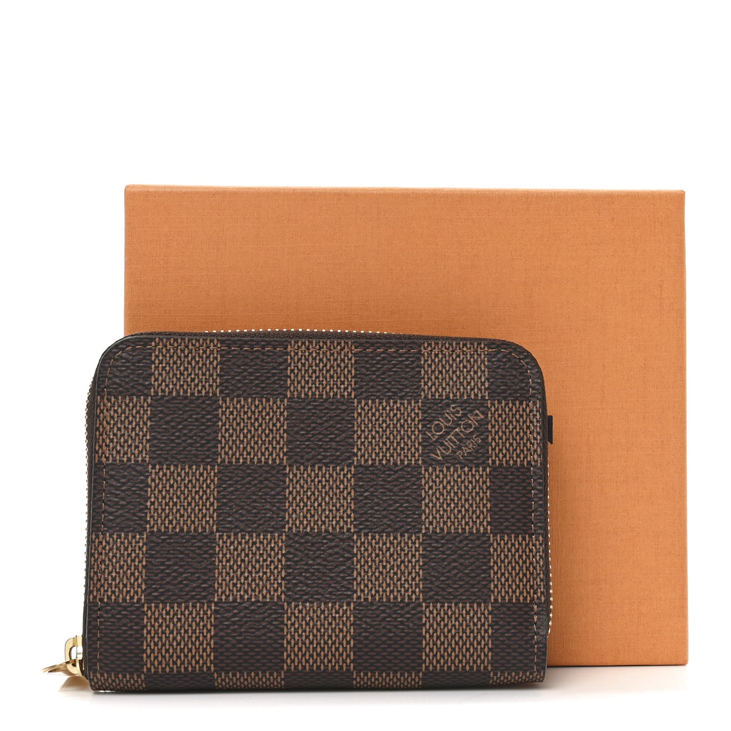 Damier Ebene Zippy Coin Purse