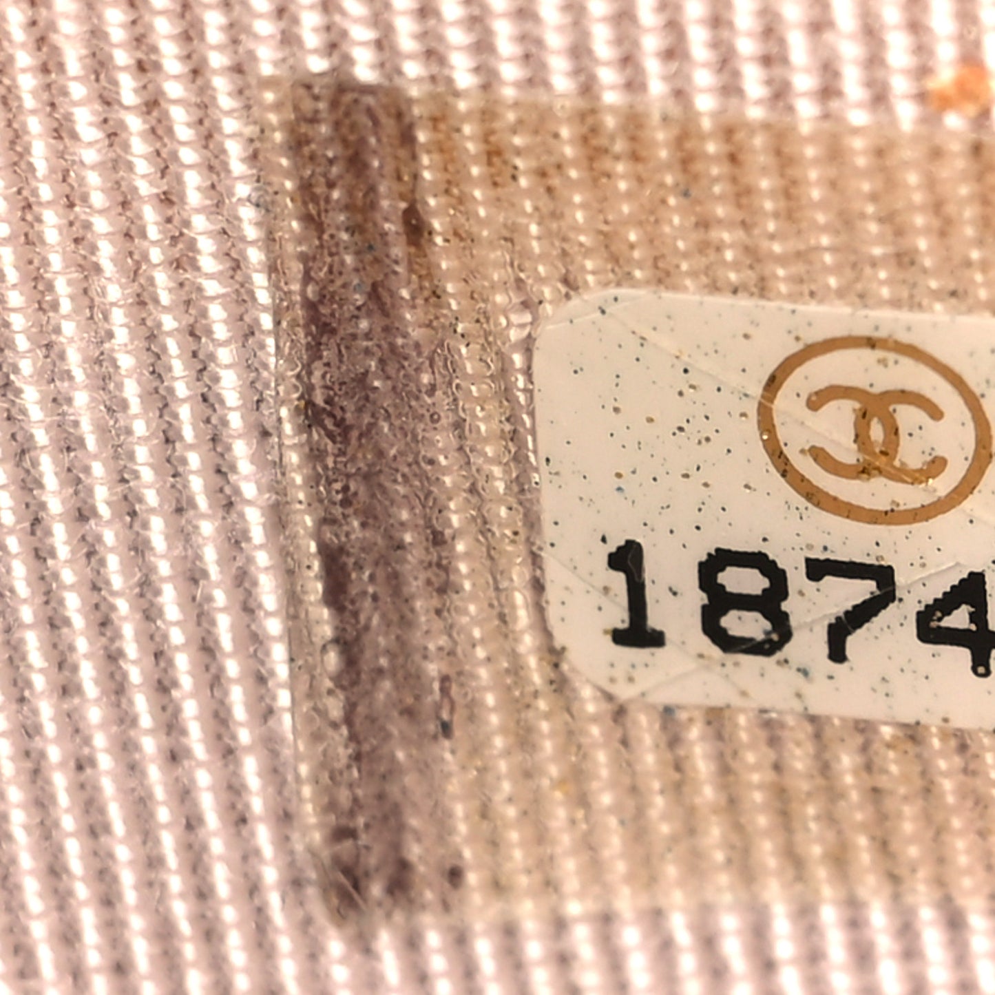 Caviar Quilted Wallet On Chain WOC Light Pink