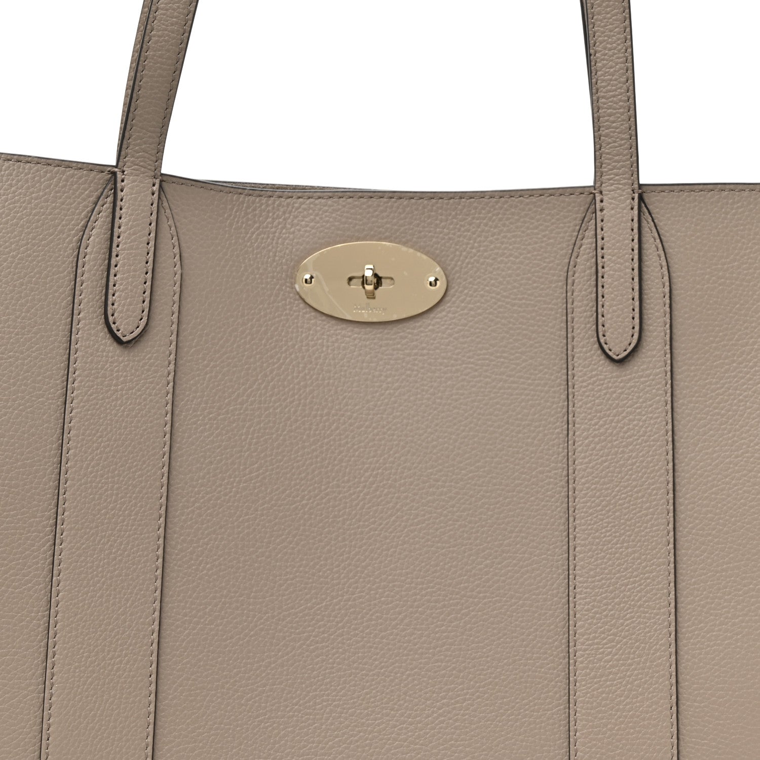Mulberry Small Classic Grain Bayswater Tote Cashmere Taupe 8 of 10