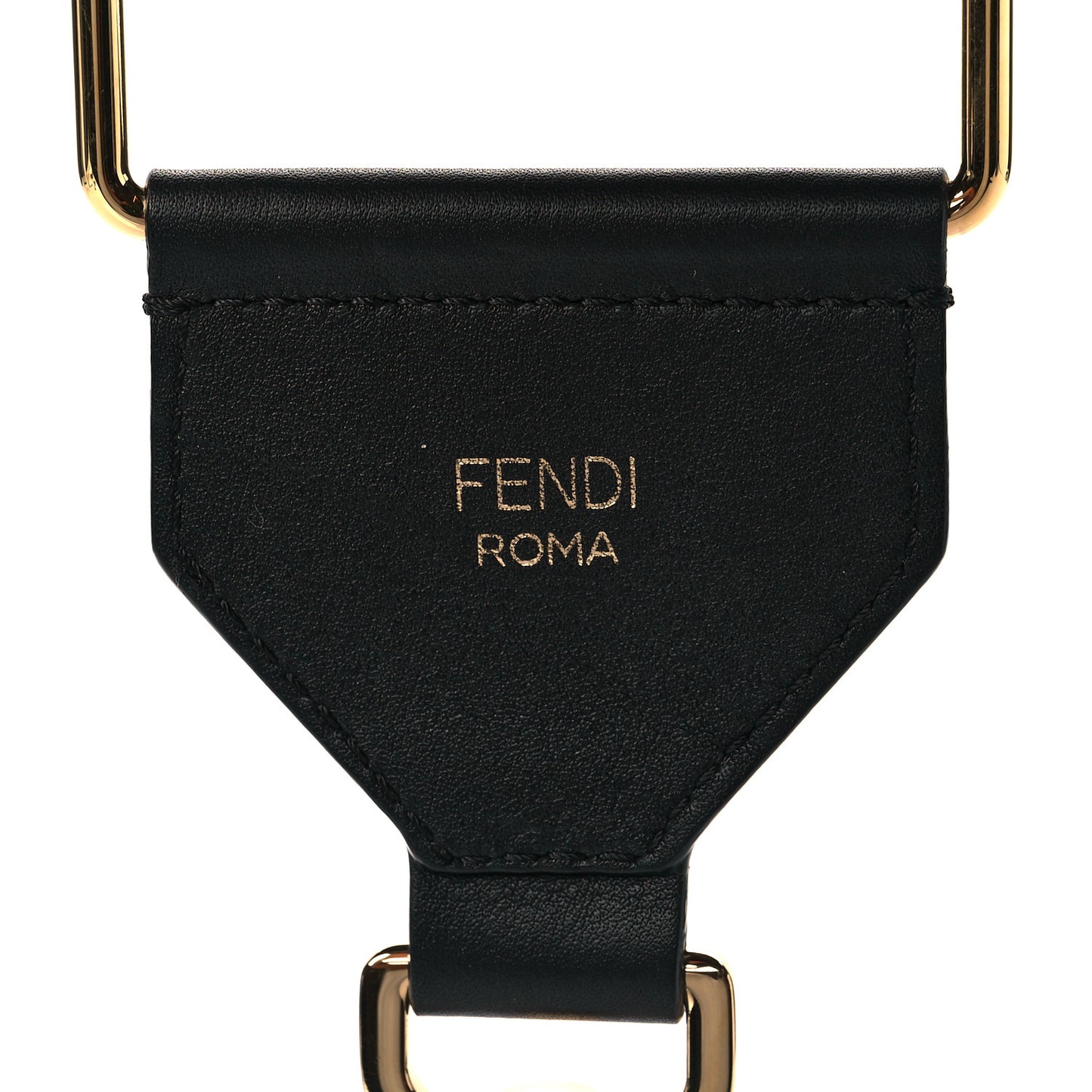 Ribbon Vitello Seta FF 1974 Adjustable Strap You Black