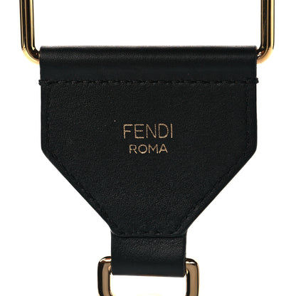 Fendi Ribbon Vitello Seta FF 1974 Adjustable Strap You Black 4 of 5