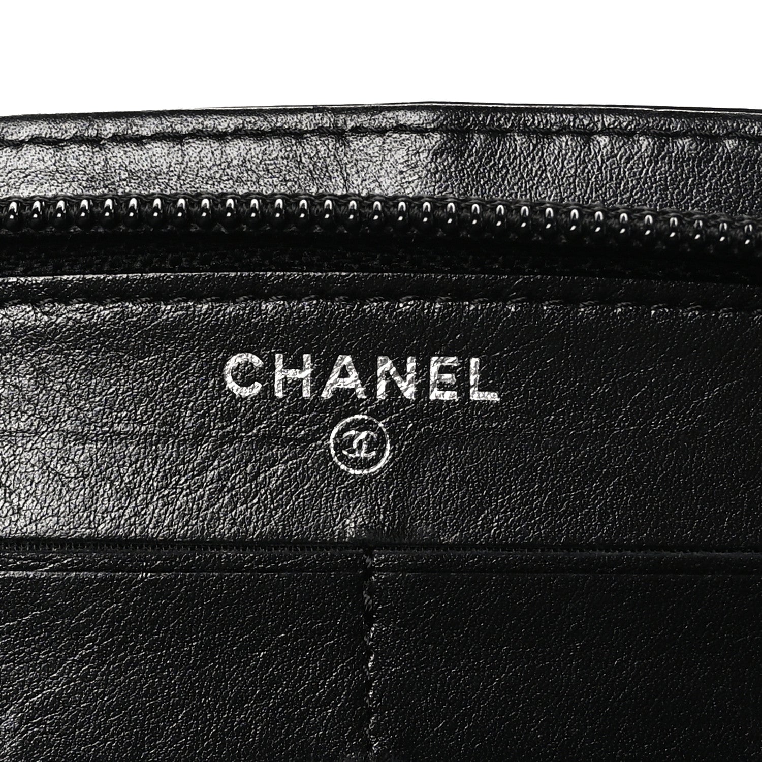 Chanel Patent Trousse Maquil Wallet Black 7 of 10
