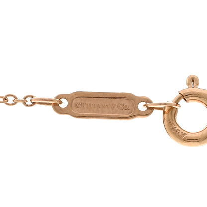 Tiffany Rose Gold Mini Heart Key Pendant Necklace 4 of 5