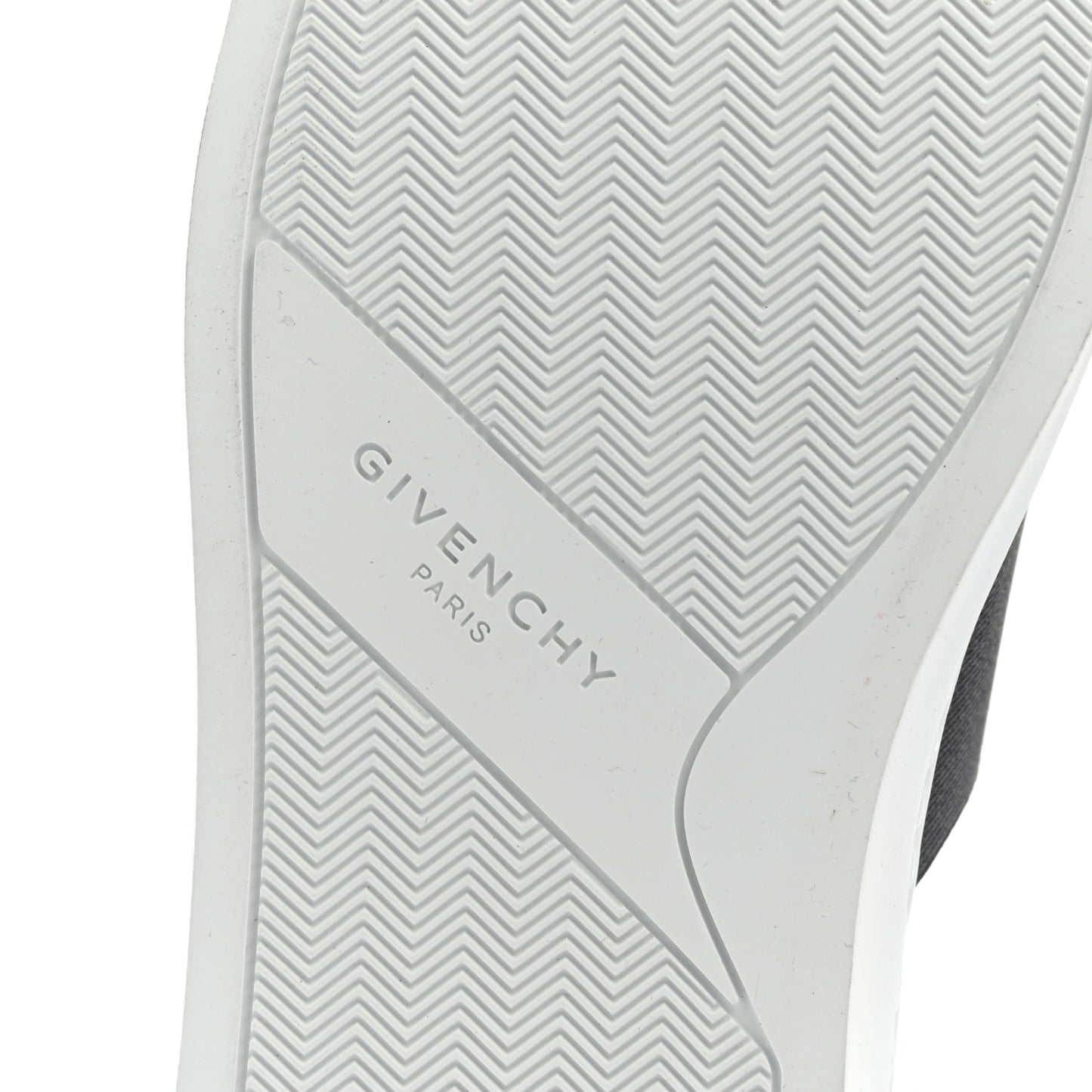 Calfskin Band Logo Womens Urban Street Sneakers 40.5 Silvery