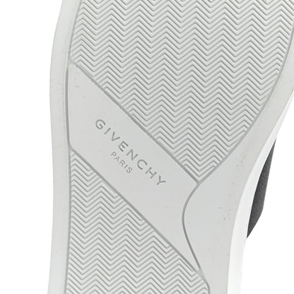 Givenchy Calfskin Band Logo Womens Urban Street Sneakers 40.5 Silvery 7 of 8