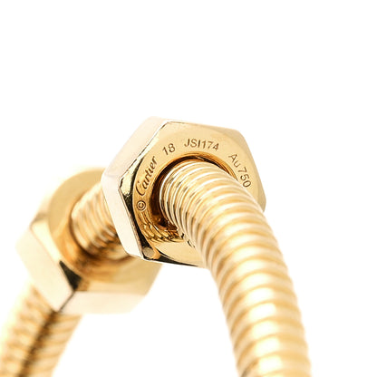 Cartier 18K Yellow Gold Ecrou de Cartier Bracelet 18 3 of 4
