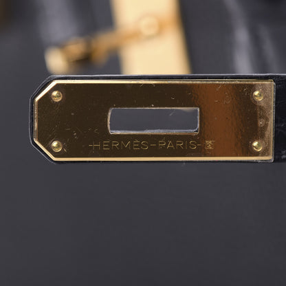 Hermes Togo Matte Alligator Birkin Touch 30 Black 18 of 32