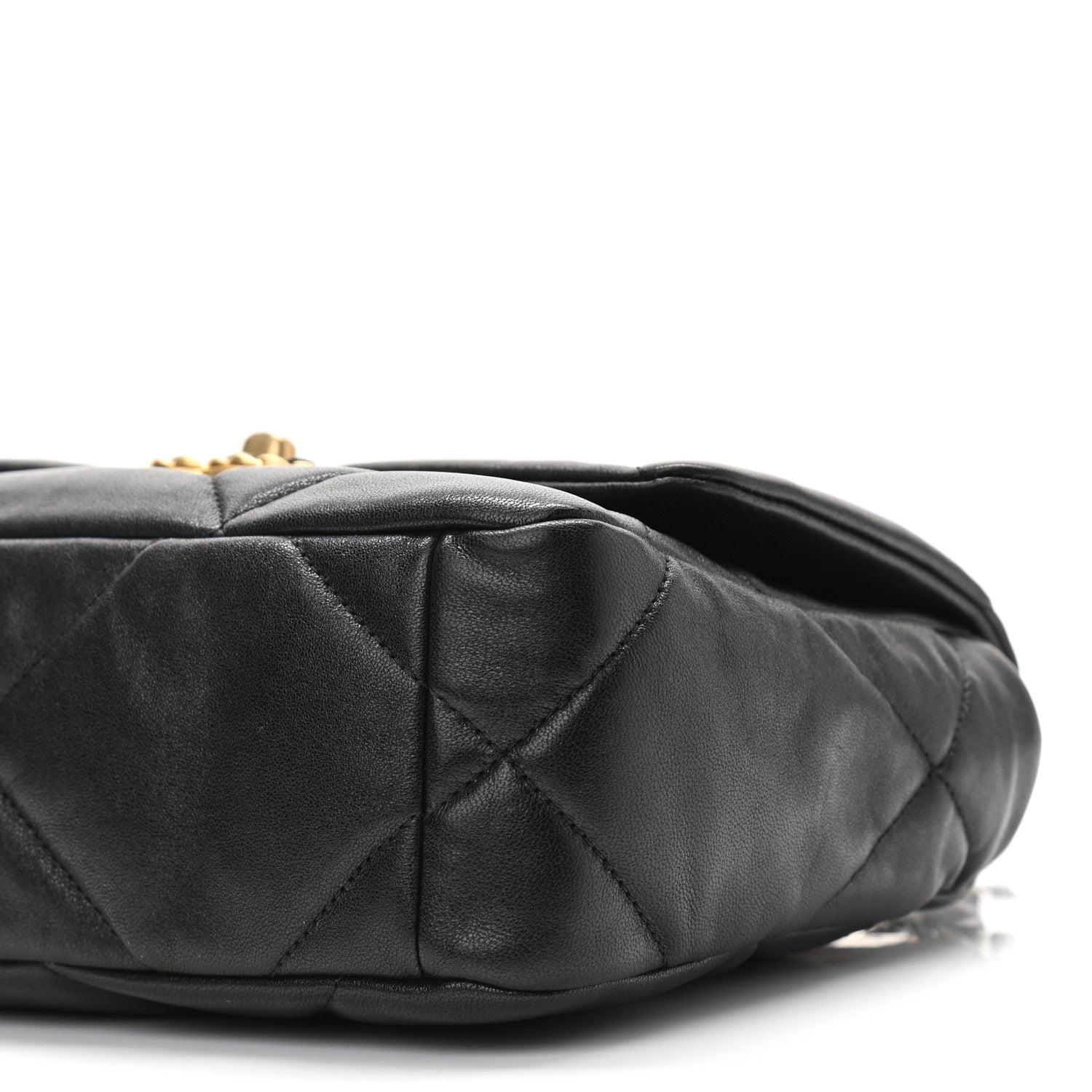 Chanel Lambskin Quilted Medium Chanel 19 Flap Black 10 of 11