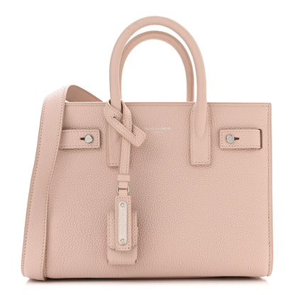 Saint Laurent Grained Calfskin Nano Supple Sac De Jour Marble Pink 1 of 11