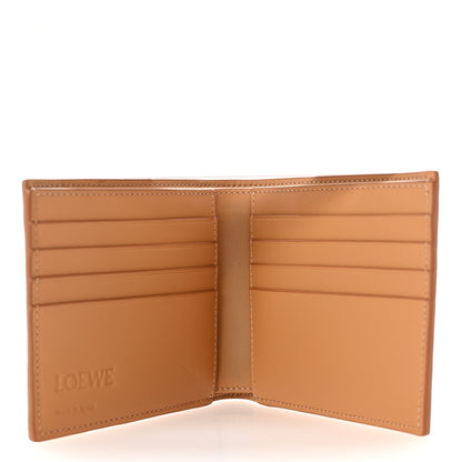 Loewe Satin Calfskin Anagram Bi-fold Wallet Warm Desert 5 of 8