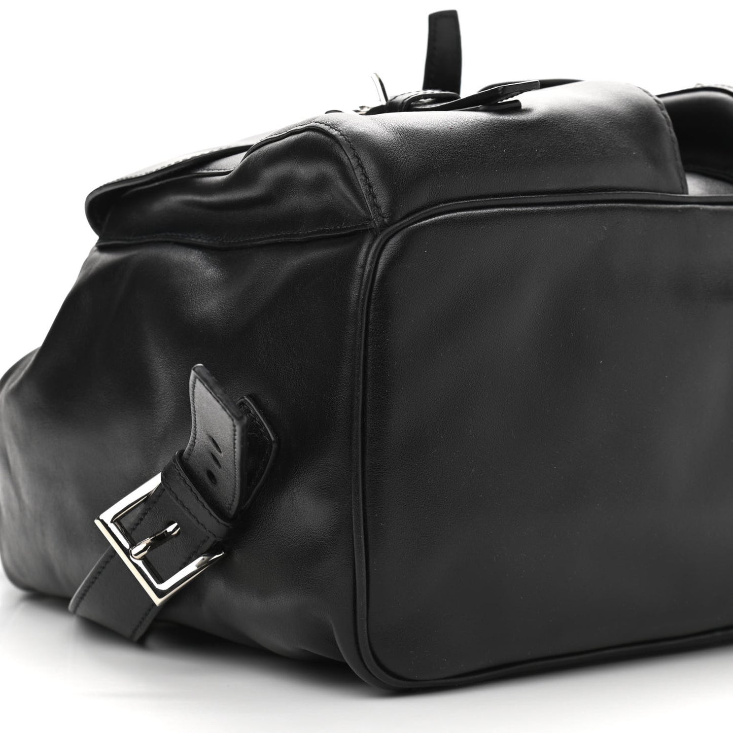 Calfskin Backpack Black