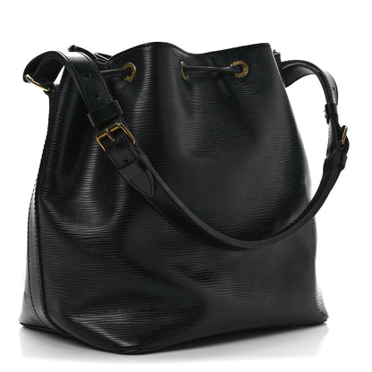 Louis Vuitton Epi Petit Noe Black 3 of 12