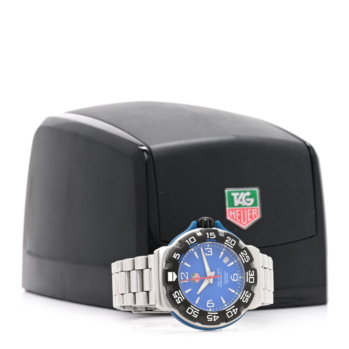 Tag Heuer Stainless Steel 42mm Formula 1 Quartz Watch Blue WAC1112-0 5 of 5