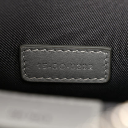 Christian Dior Coated Canvas CD Diamond Hit The Road Vertical Wallet On Strap Grey 7 of 11