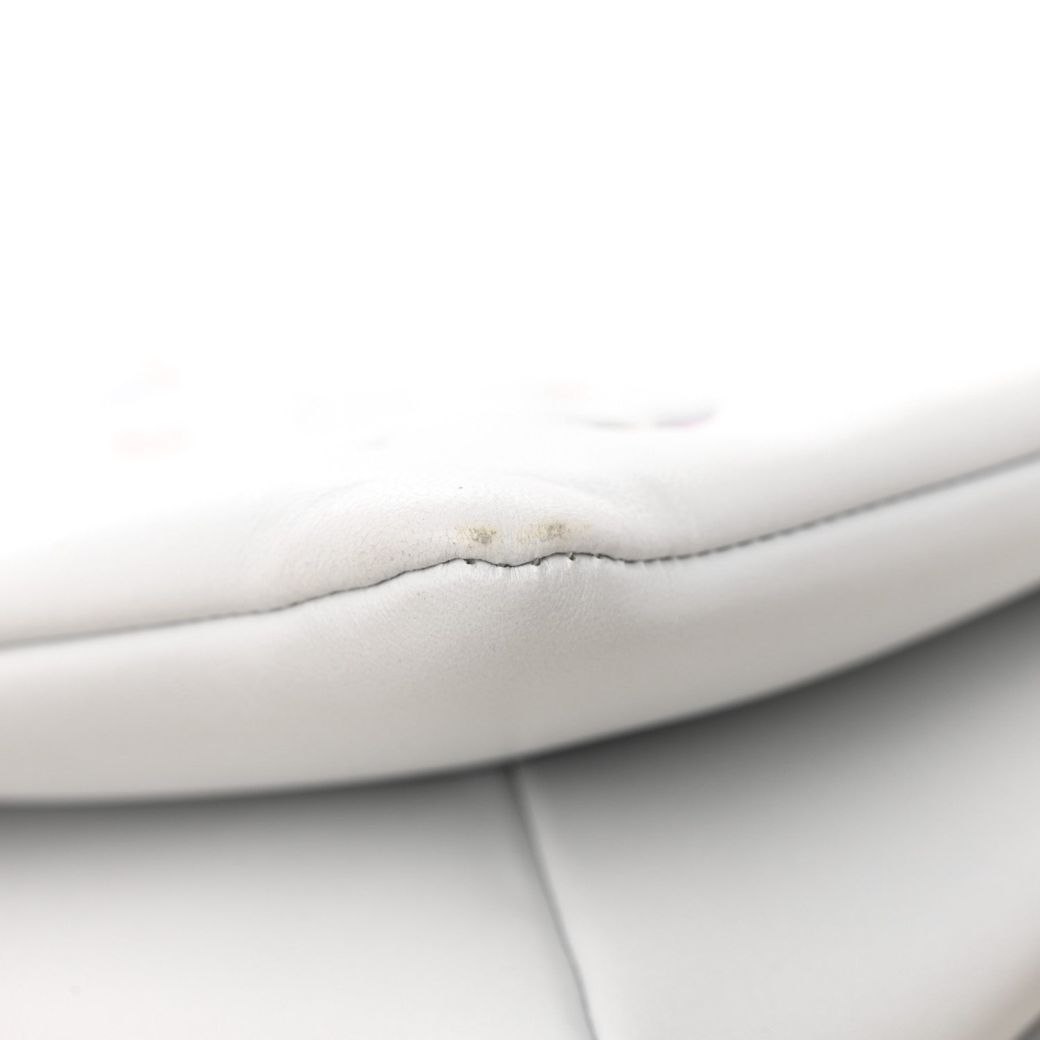 Louis Vuitton Lambskin Embossed Monogram LV Garden Coussin PM Cream 15 of 16