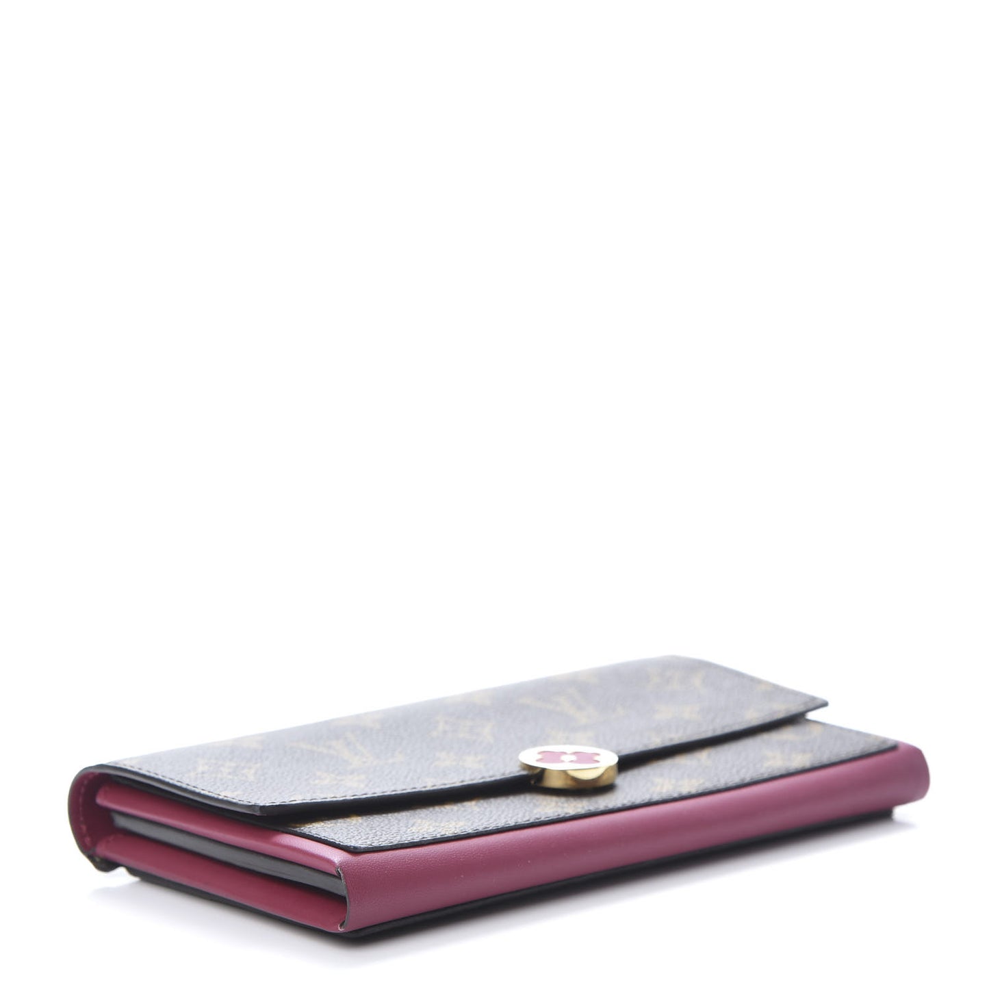Monogram Flore Wallet Fuchsia