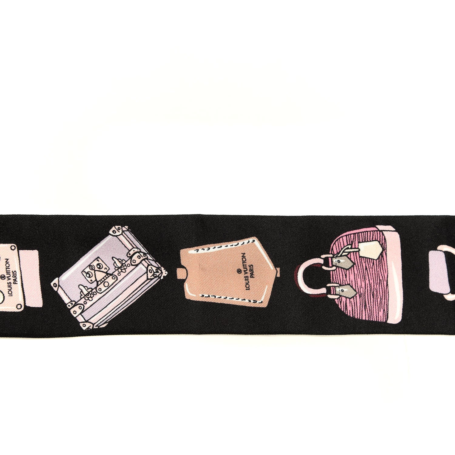 Louis Vuitton Silk Monogram Essentials LV BB Bandeau Light Pink 4 of 4