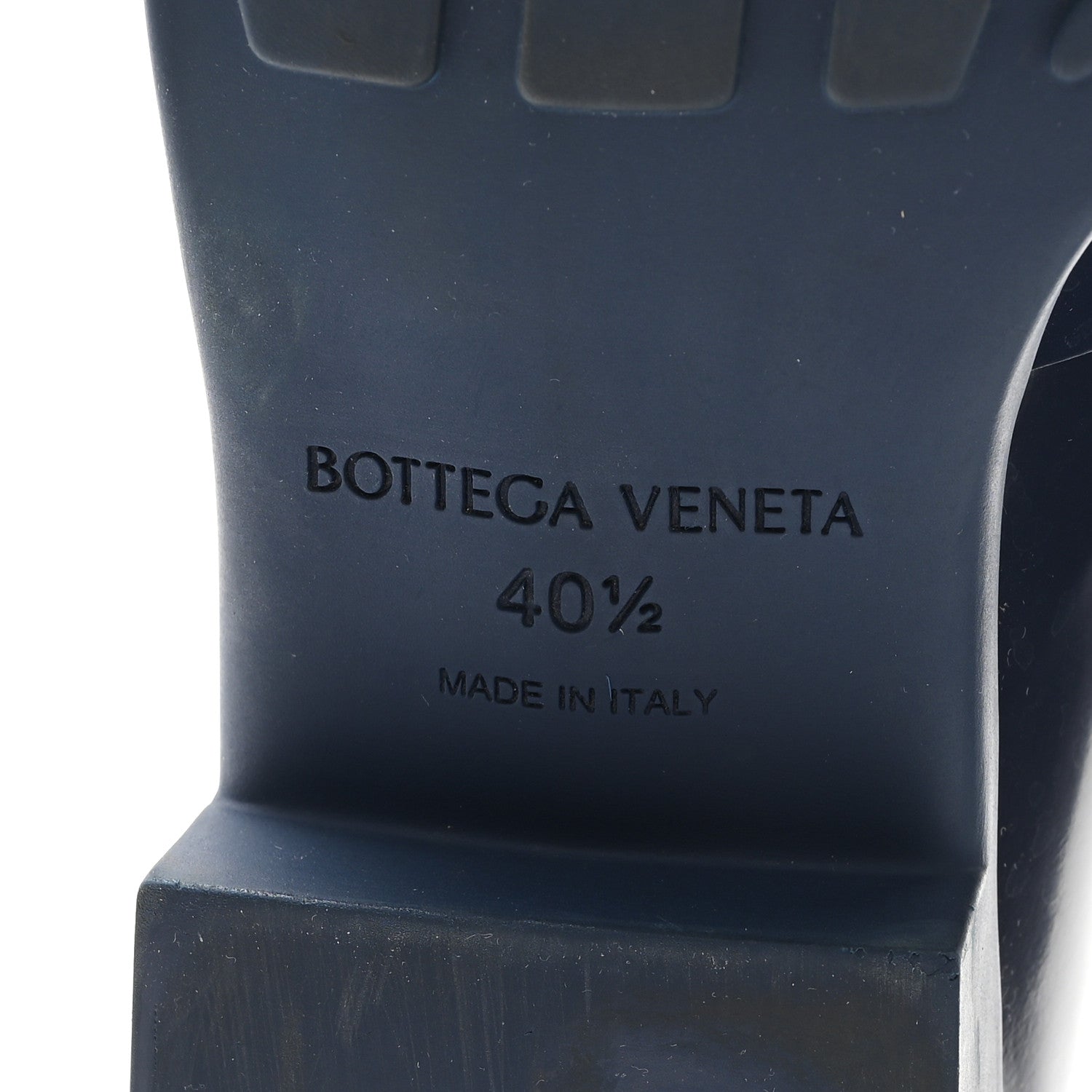 Bottega Veneta Glossy Calfskin Monsieur Loafers 40.5 Navy Blue 7 of 9