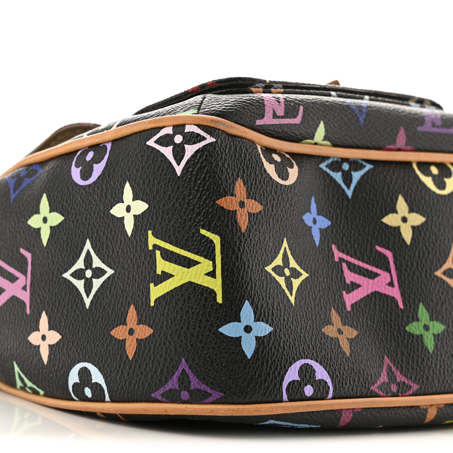 ｋathyLouis Vuitton マルチカラーブラックGジャン Louis Vuitton Monogram Multicolor Lodge PM Black 1740440 ジャケット・アウター