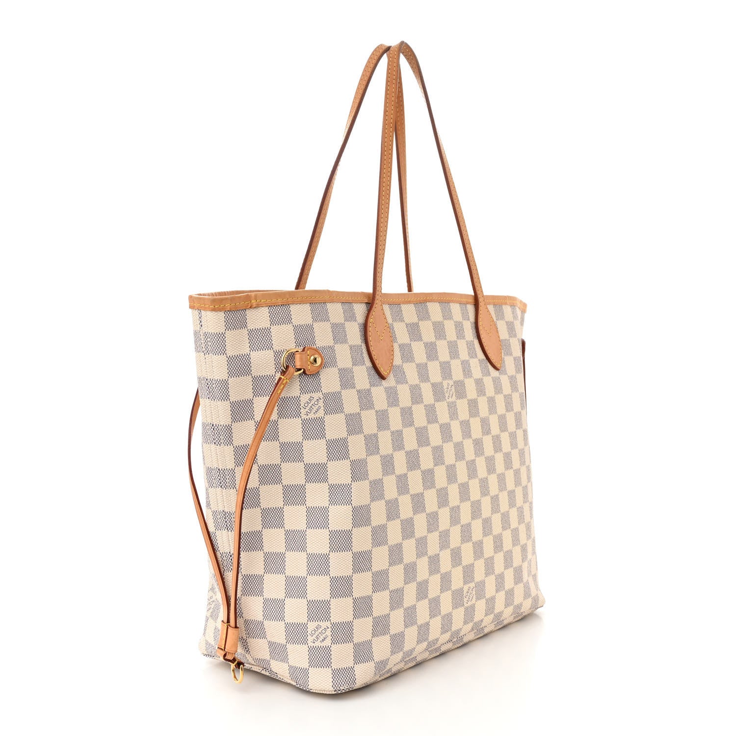 Louis Vuitton Damier Azur Neverfull MM 3 of 13