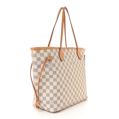 Louis Vuitton Damier Azur Neverfull MM 3 of 13
