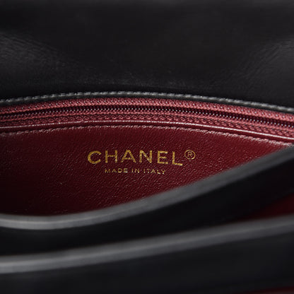 Chanel Lambskin Quilted Small Trendy CC Dual Handle Flap Bag Black 6 of 10