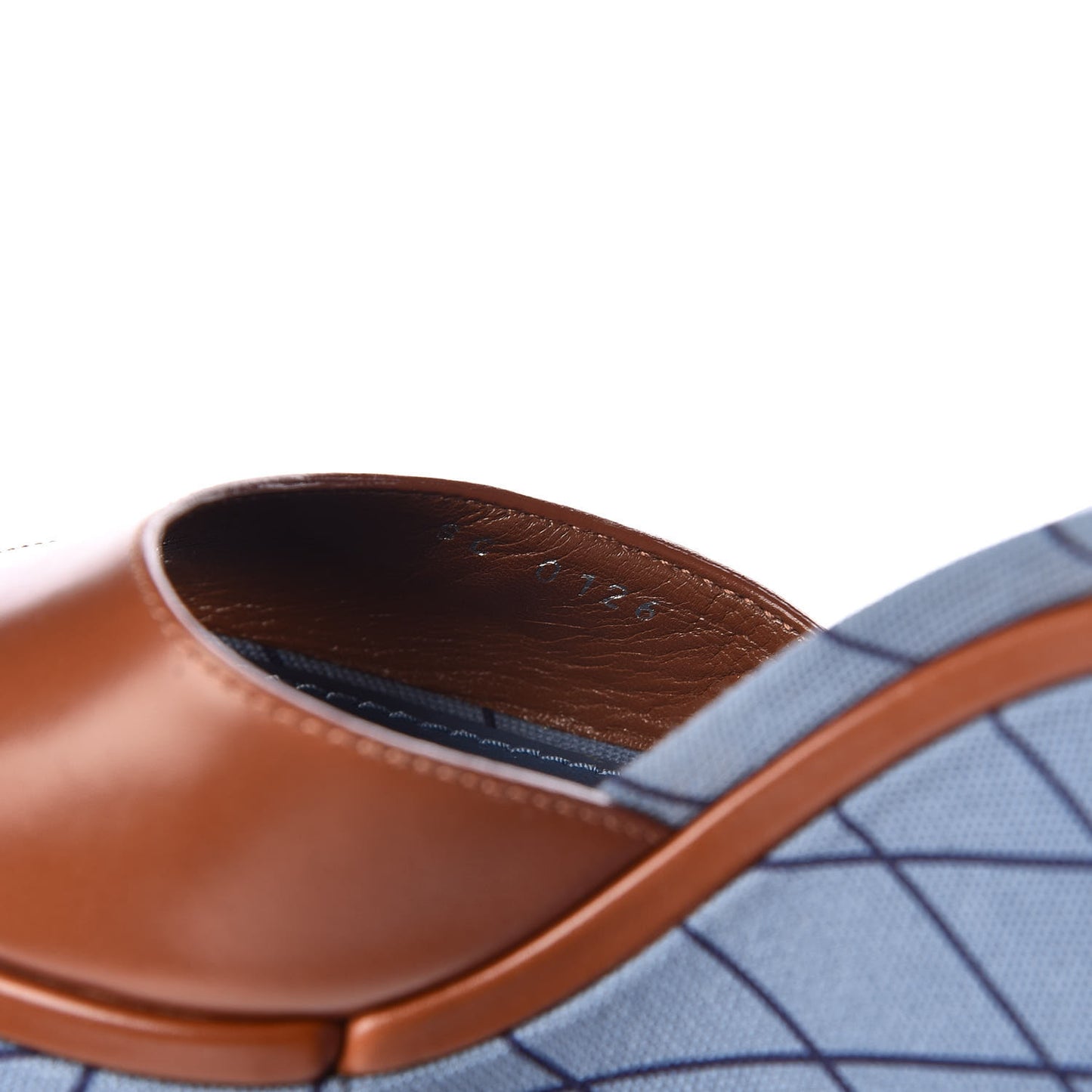 Denim Malletage Blossom Wedge Sandal 39.5