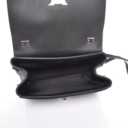 Louis Vuitton Calfskin Lockme II Chain Bag BB Black 5 of 8