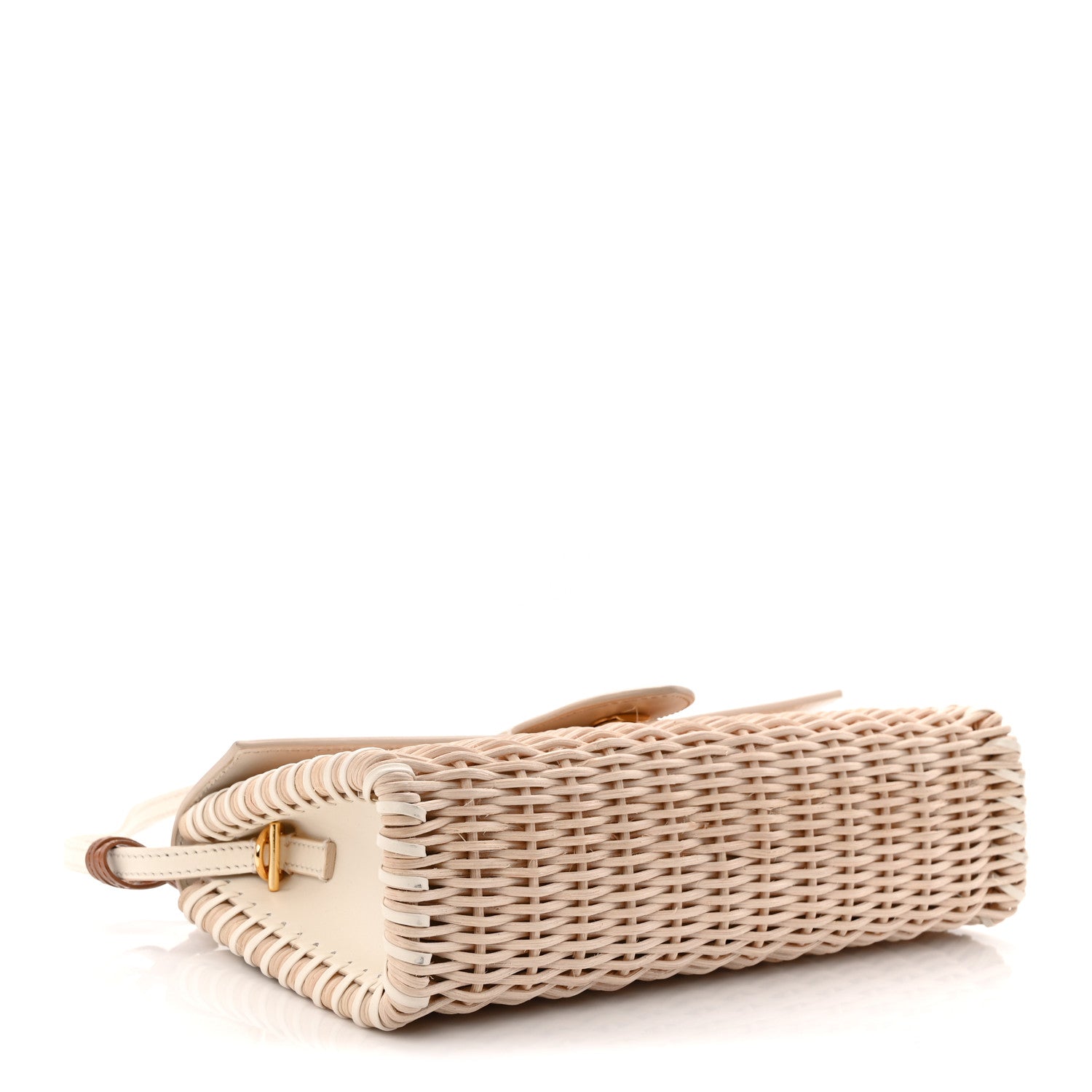 Jacquemus Wicker Le Bambino Long Ivory 4 of 9