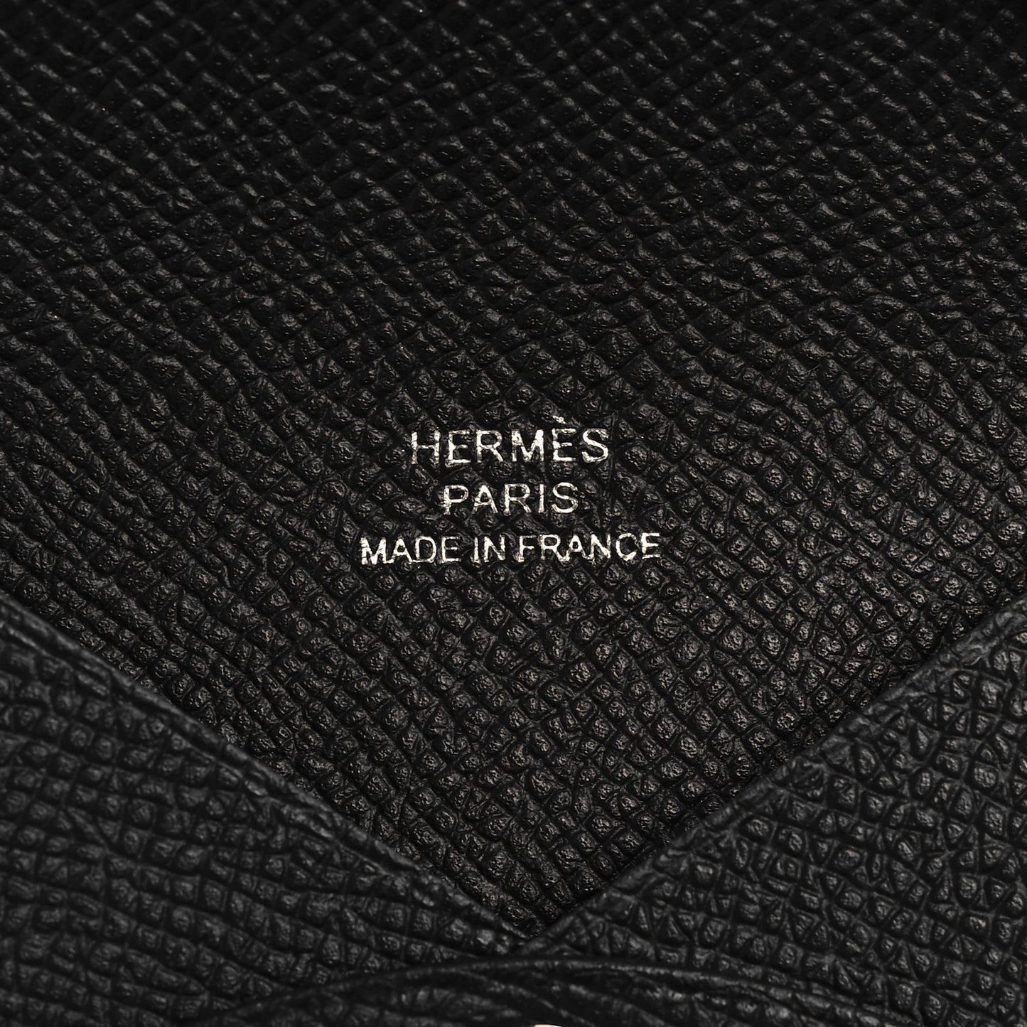 Epsom Calvi Card Case Black