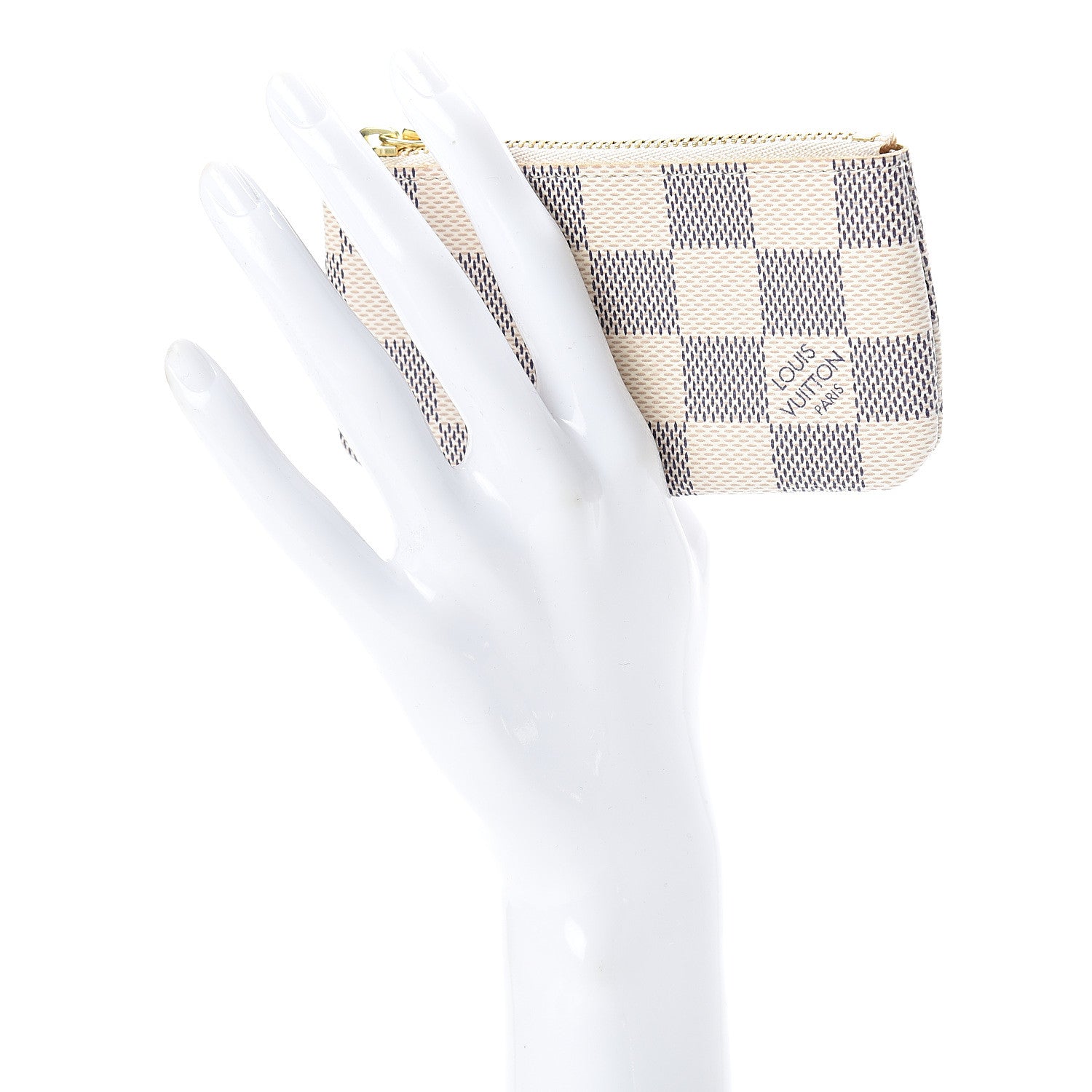 Louis Vuitton Damier Azur Key Pouch 2 of 8