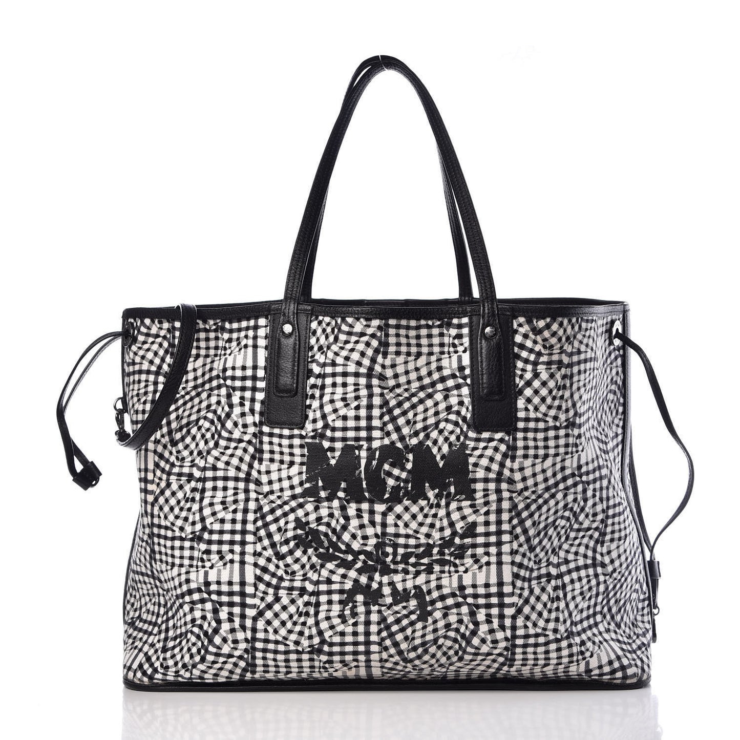 Visetos Large Liz Reversible Shopper Tote Black
