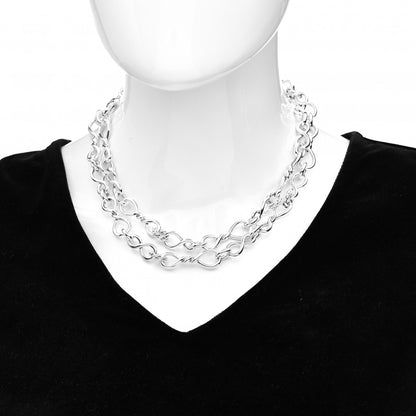 David Yurman Sterling Silver Medium Continuance Chain Necklace 2 of 4