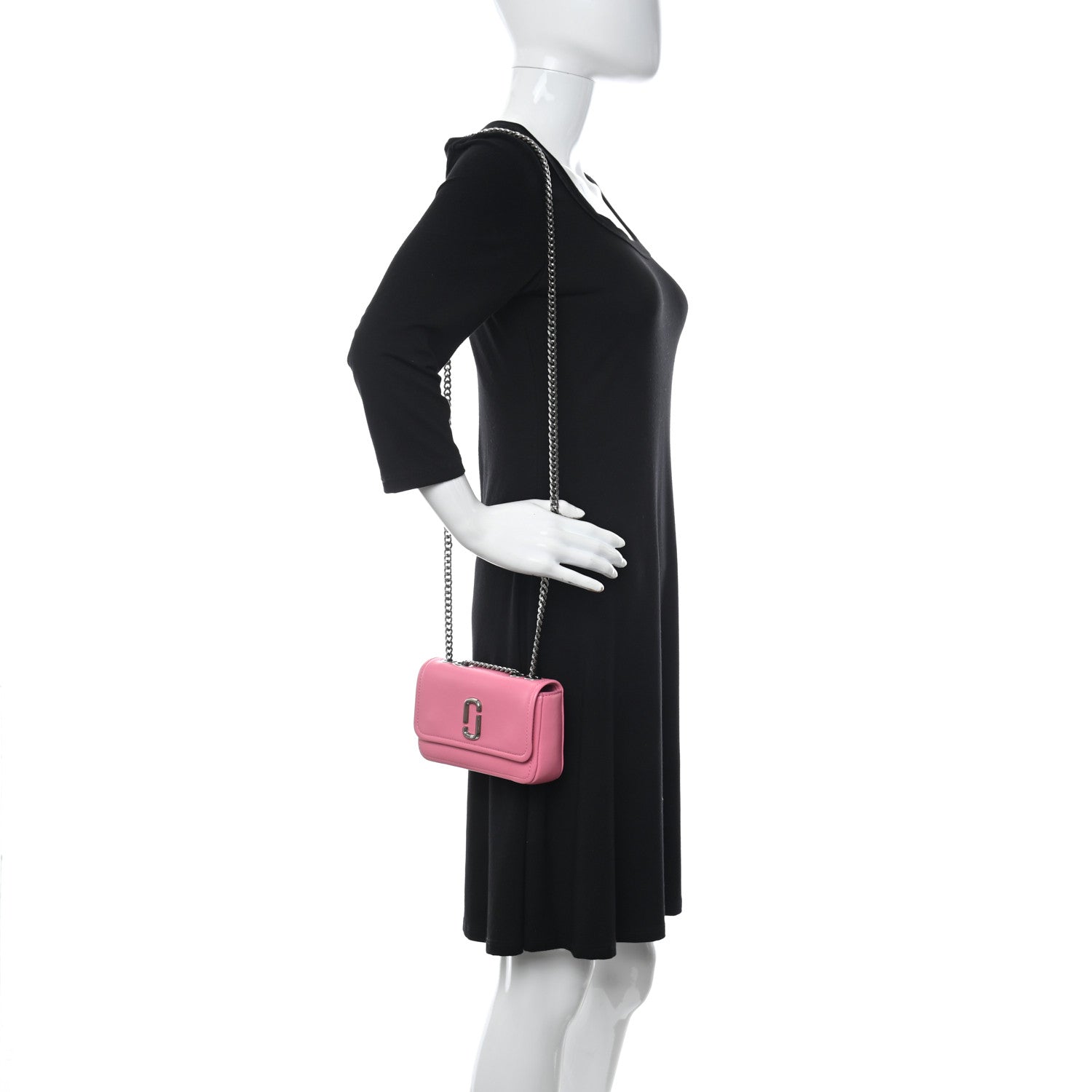 Marc Jacobs Lambskin Mini The Glam Shot Bag Morning Glory 2 of 11