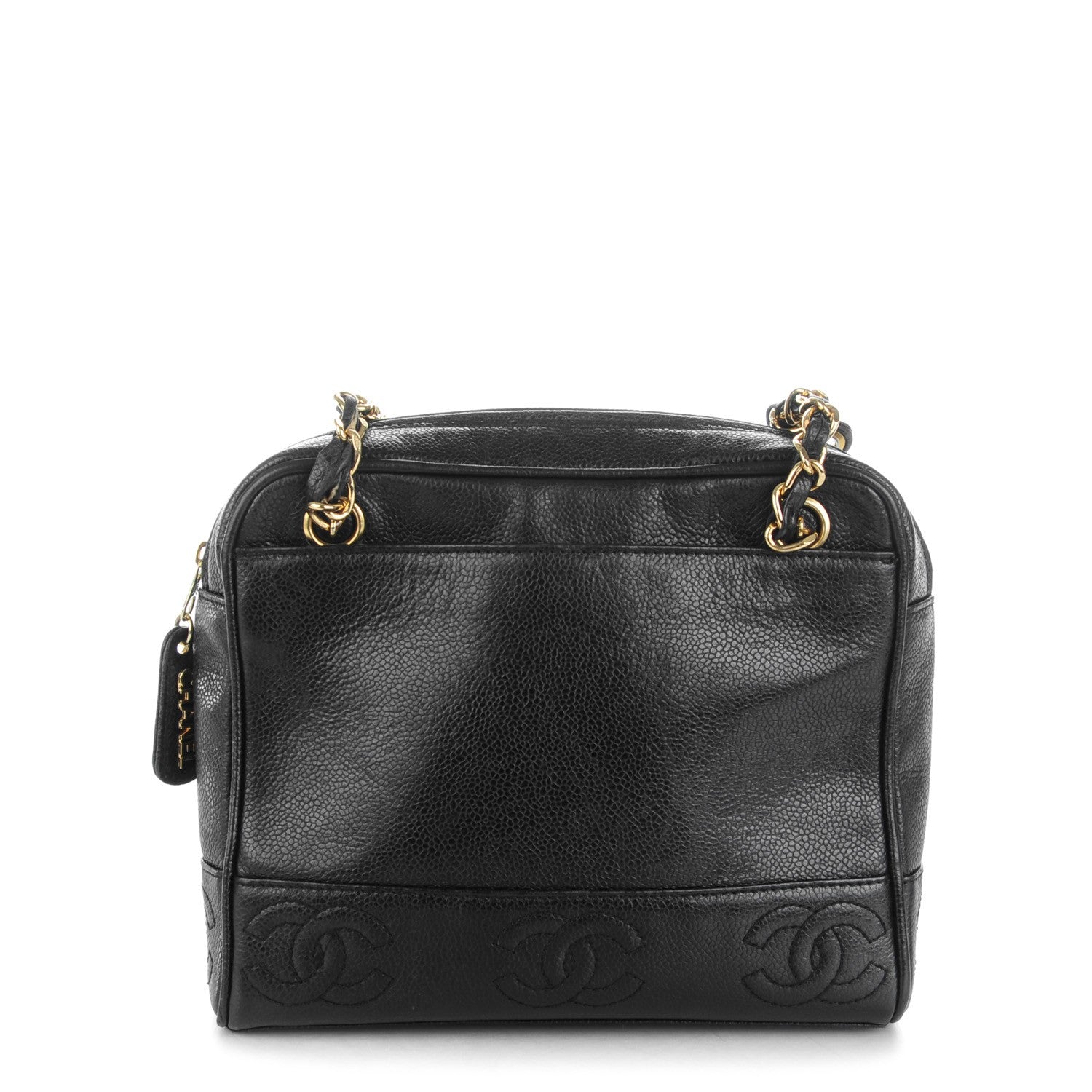 Chanel Caviar CC Shoulder Bag Black 1 of 11