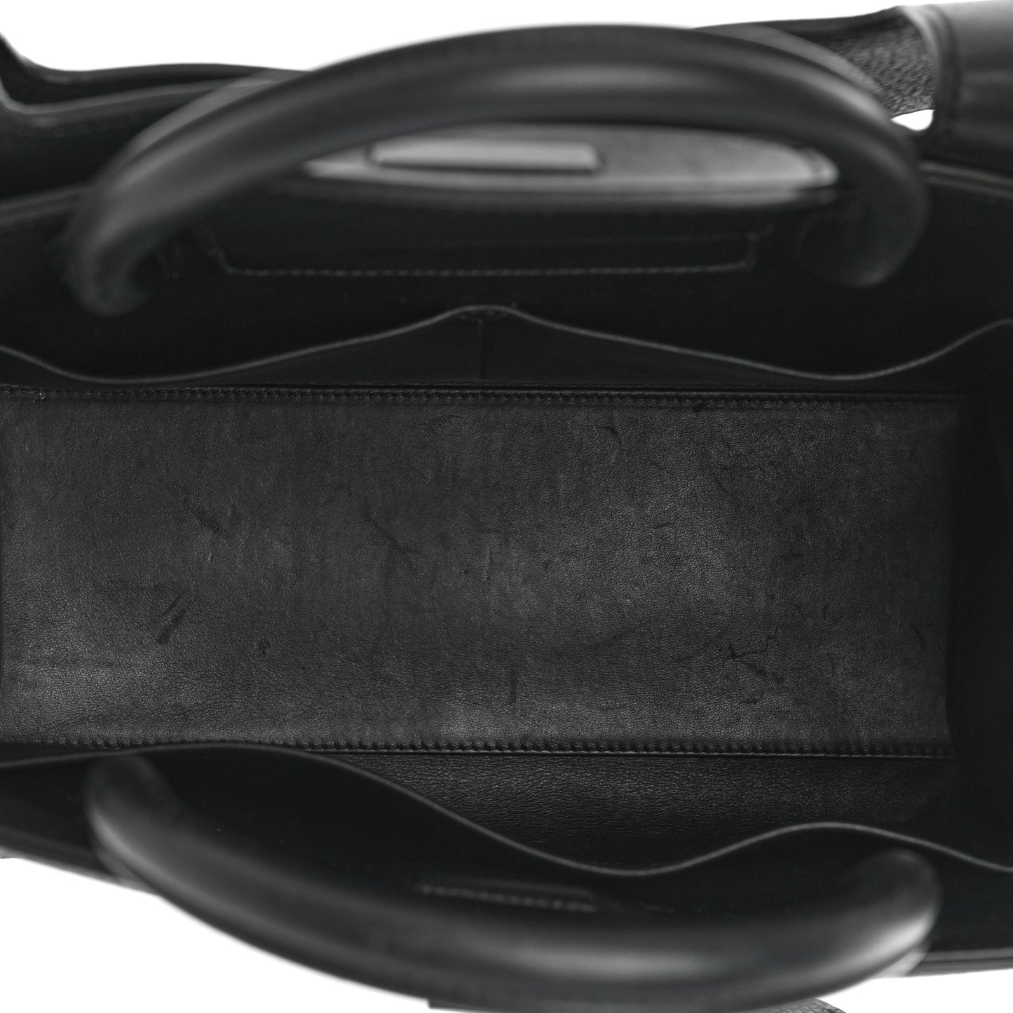 Grained Calfskin Medium Diorever Flap Black