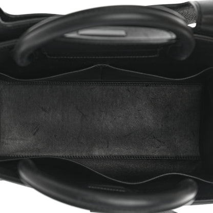 Christian Dior Grained Calfskin Medium Diorever Flap Black 5 of 12