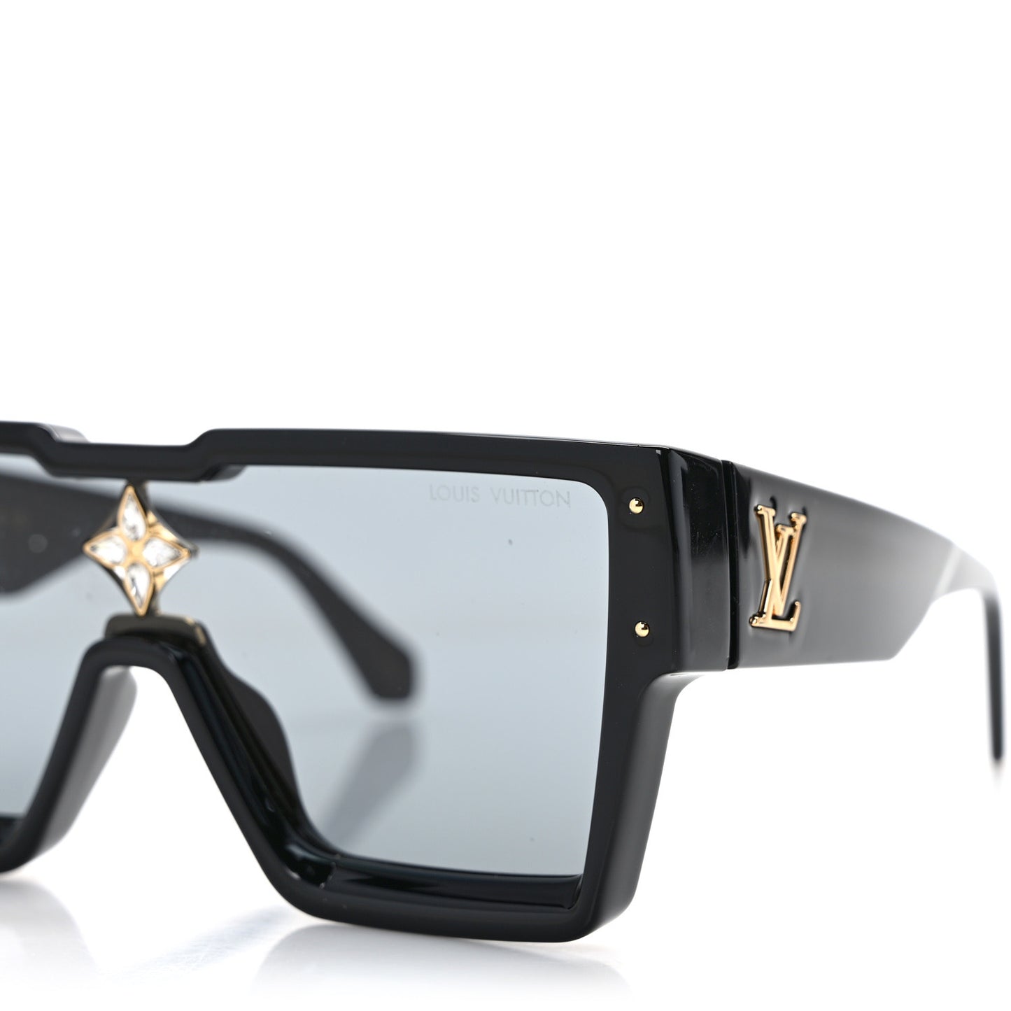 Acetate Cyclone Sunglasses Z1578E Black