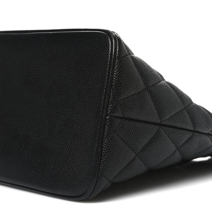 Chanel Caviar Quilted Medallion Tote  Black 10 of 10