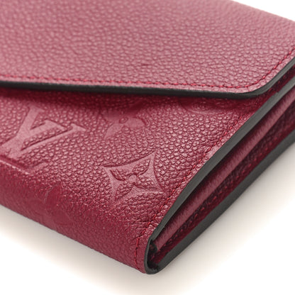 Louis Vuitton Empreinte Sarah Wallet Raisin 8 of 8