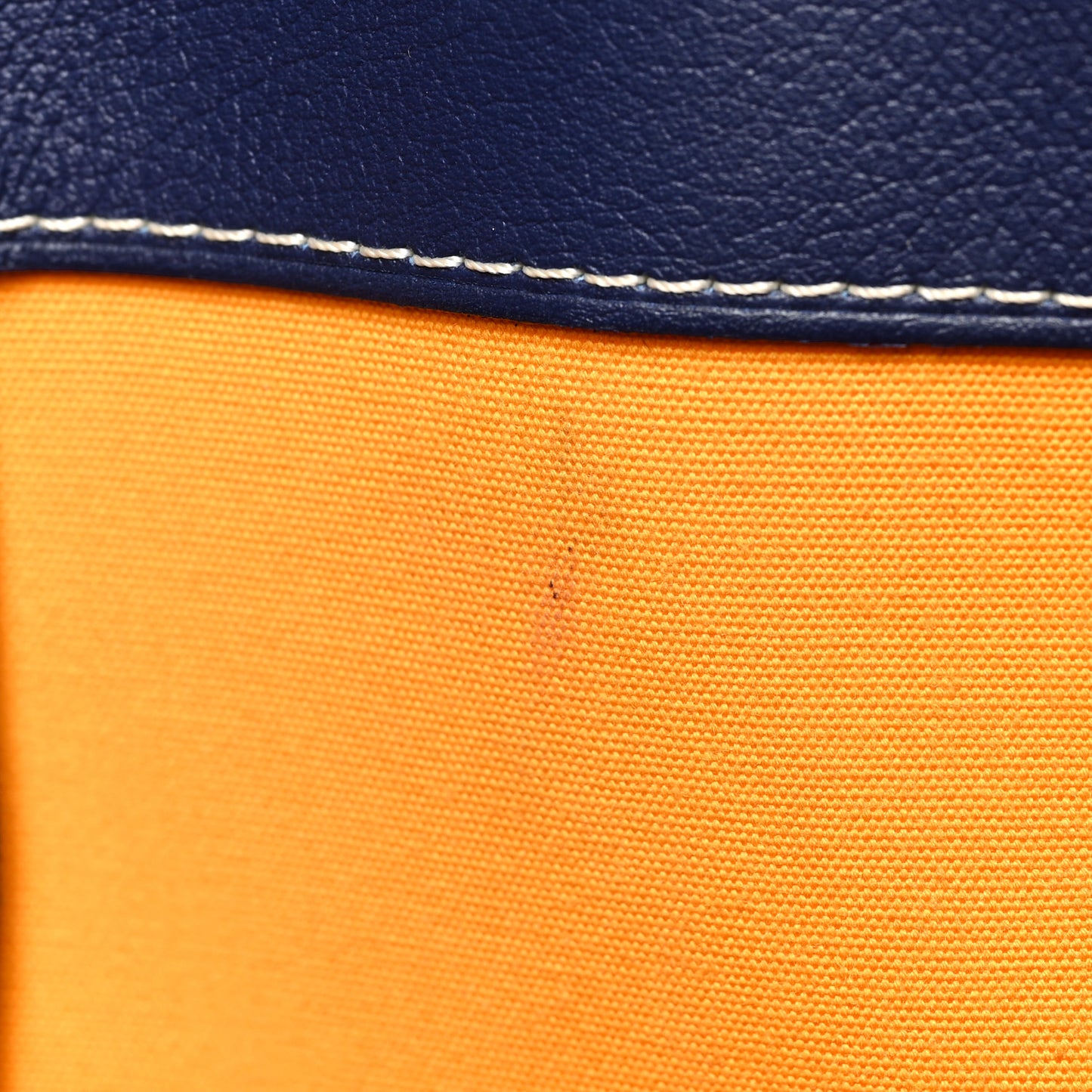 Goyardine Voltaire III Tote Navy
