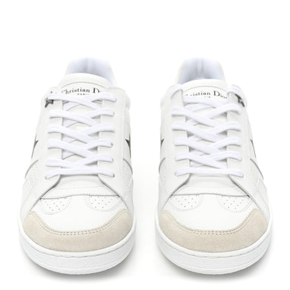 Christian Dior Calfskin Suede Dior Star Low Top Sneakers 38 White Black 2 of 9