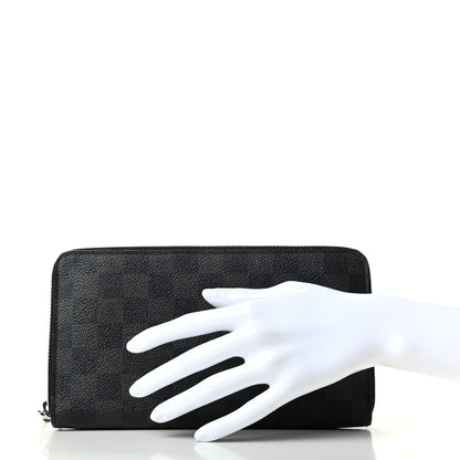 Louis Vuitton Damier Graphite Zippy Organizer Wallet 2 of 6
