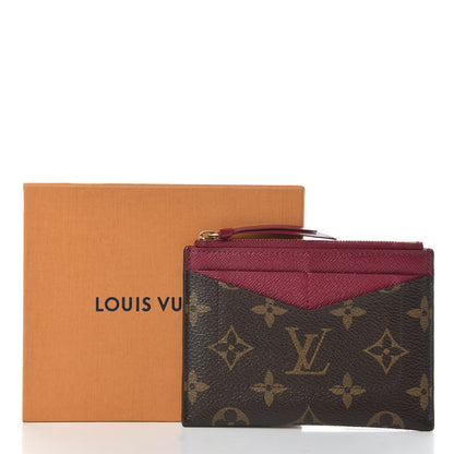 Louis Vuitton Monogram Zipped Card Holder Fuchsia 7 of 7