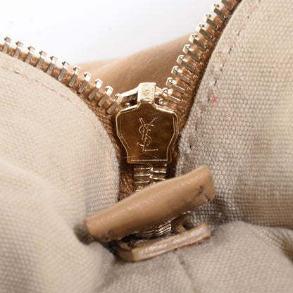 Saint Laurent Calfskin Studded Sac Y Rock Beige 8 of 8