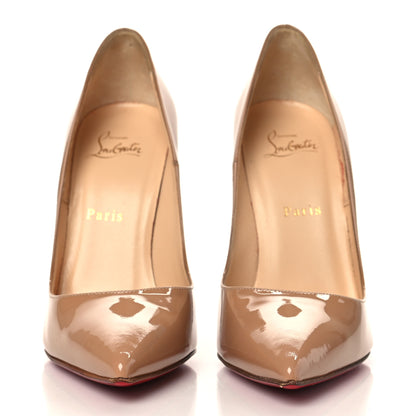 Christian Louboutin Patent So Kate 120 Pumps 38.5 Nude 2 of 8