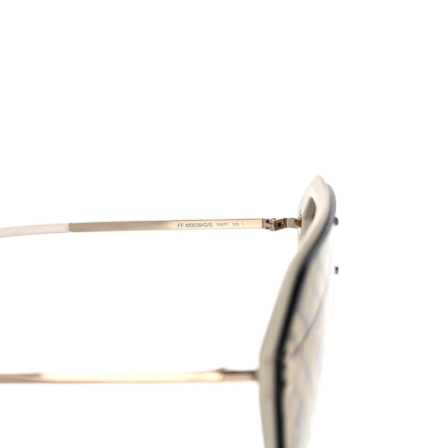 Fendi FF Fabulous Shield Sunglasses FF M0039/G/S White 6 of 12
