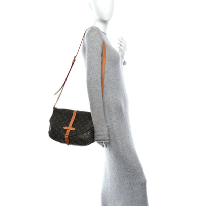 Louis Vuitton Monogram SC Flore Saumur Teal 2 of 10