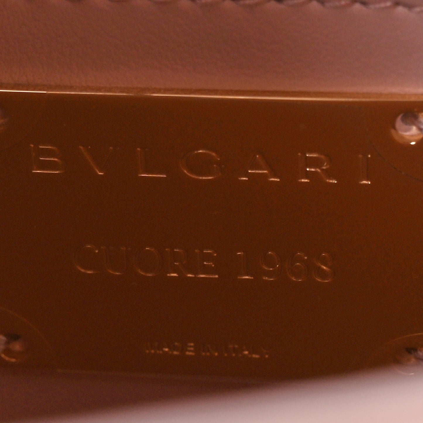 Calfskin Serpenti Cuore 1968 Top Handle Pink