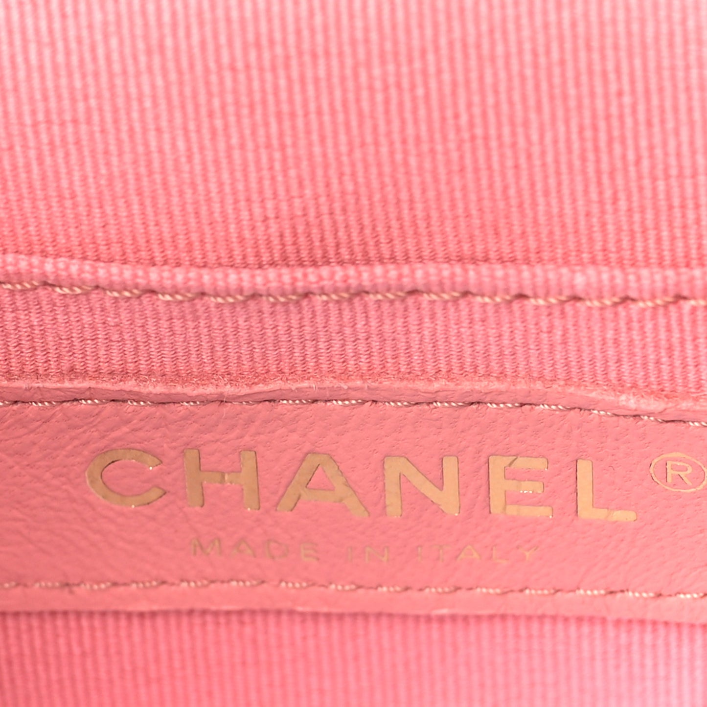 Lambskin Quilted Small Duma Drawstring Backpack Pink